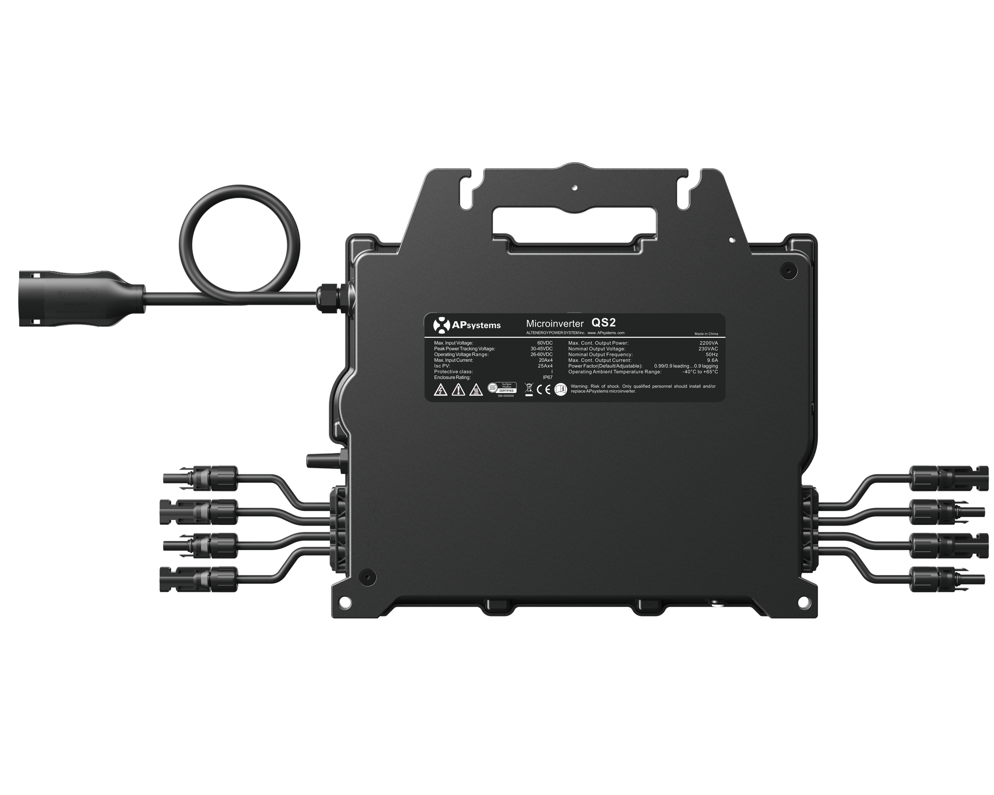 microinversor apsystems QS2. Eco Energias